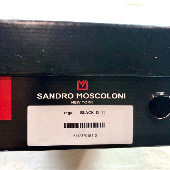 ⬇️NIB Leather Sandro Moscoloni - Regal Derby Shoe - Picture 10 of 10